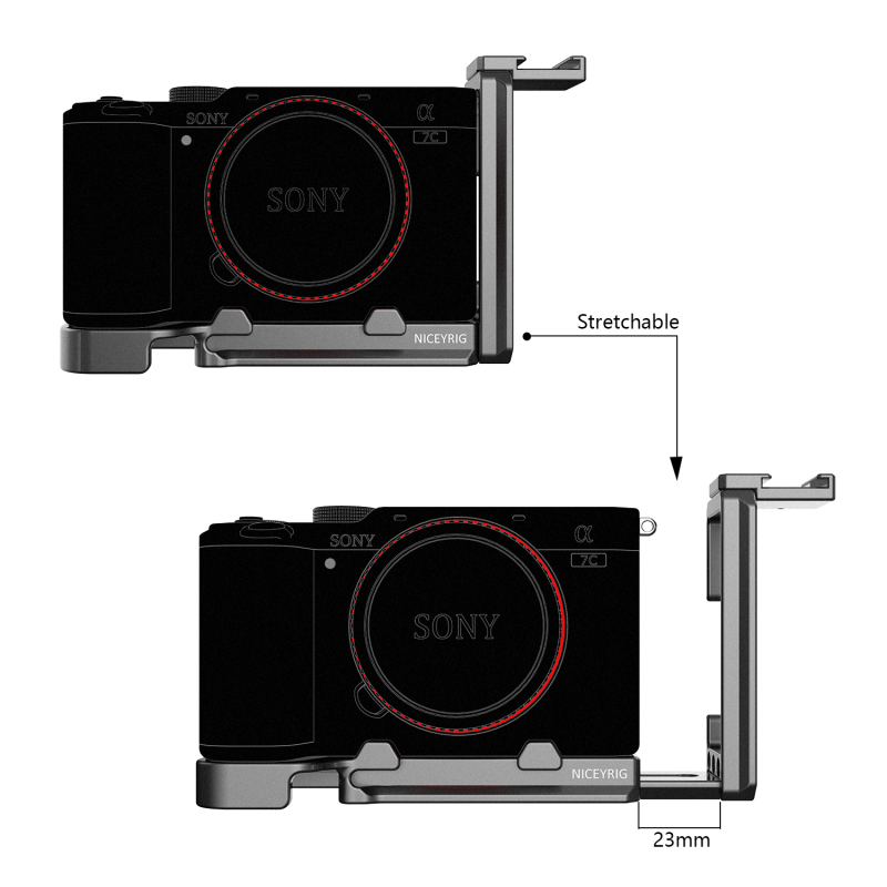 Niceyrig L-bracket for Sony A7C Camera