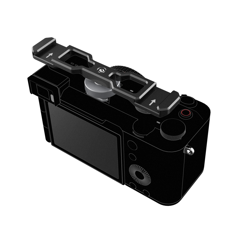 Niceyrig Dual Cold Shoe Mounts Bracket