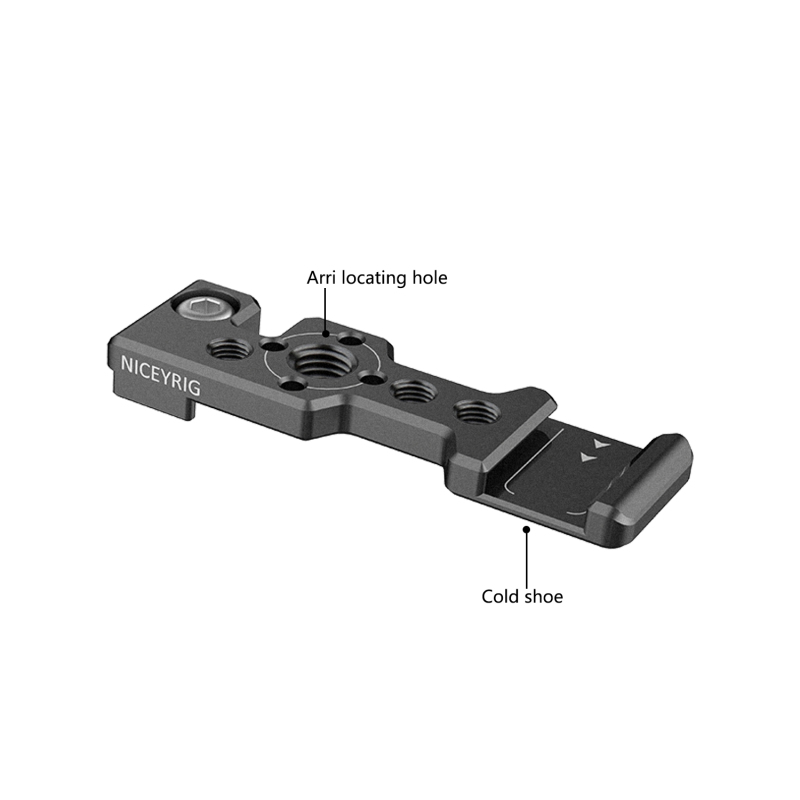 Niceyrig Top Plate with Cold Shoe Mount for Sony FX3/ILME-FX30 Camera