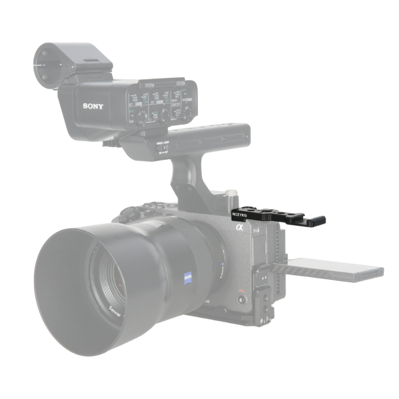 Niceyrig Top Plate with Cold Shoe Mount for Sony FX3/ILME-FX30 Camera