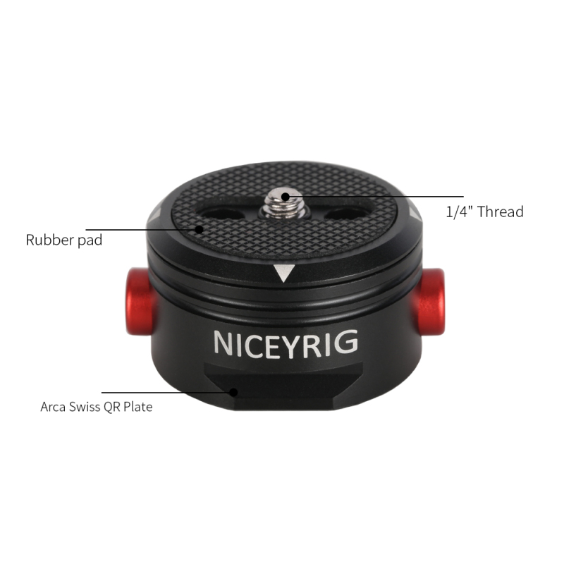 Niceyrig Quick Release Mini Tripod Mount Plate