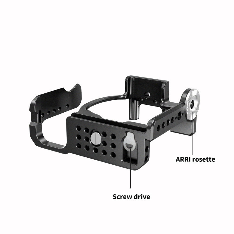 Niceyrig Camera Cage for Sony A7RV/A7M4/A7IV/A7RIV/ ILCE-7S3/ A7S3/ILCE-7RM5 with Arri Rosette Mount