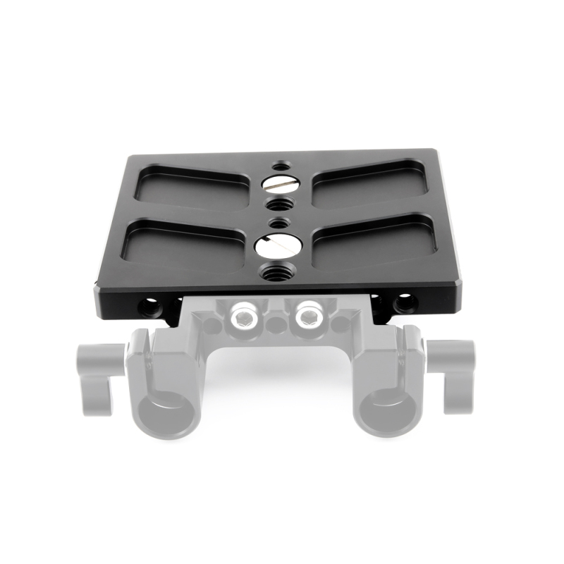 Niceyrig Camera Base Plate with 1/4''-20 and 3/8''-16 Screw