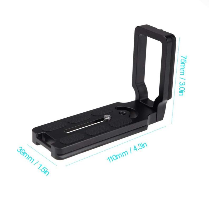 Niceyrig Universal Quick Release L Plate Bracket for Camera Benro Arca Swiss Type Tripod (MPU-105L type)