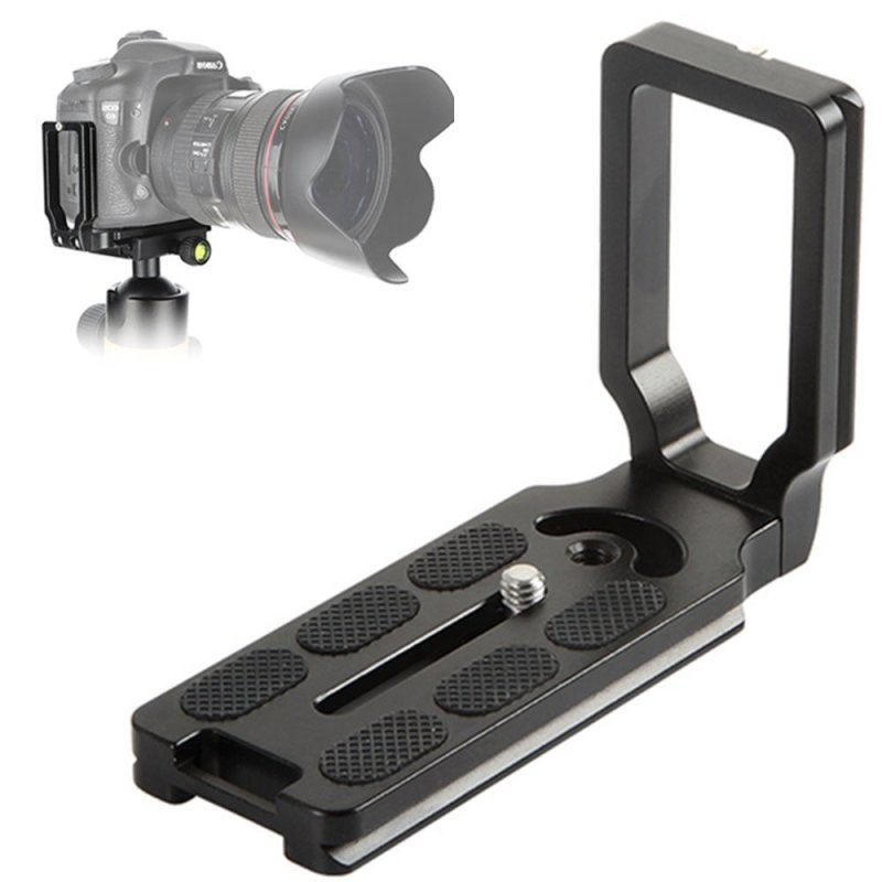 Niceyrig Universal Quick Release L Plate Bracket for Camera Benro Arca Swiss Type Tripod (MPU-105L type)