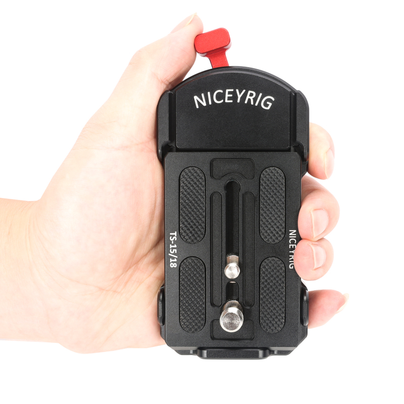 Niceyrig Universal QR Touch and Go Base Plate for Teris - V15, V18, N10 Tripod Mount