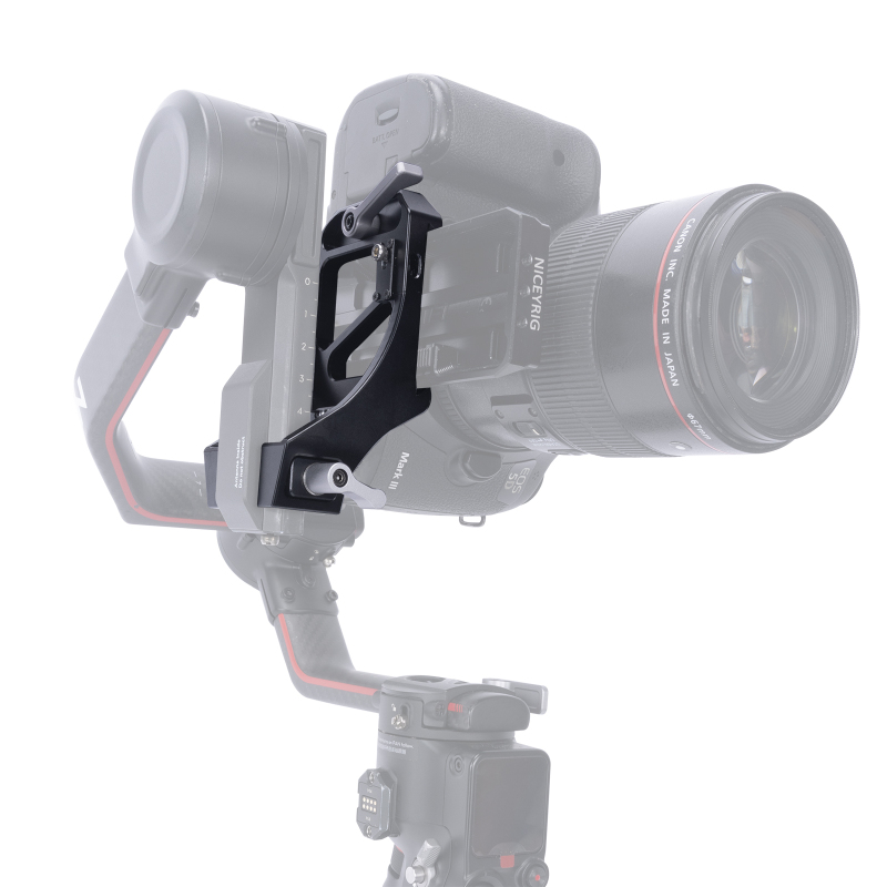 Niceyrig Vertical Shooting Adaptor Mount for DJI Ronin S2/RoninS3/RoninS3 Pro (Capacity:2kg)