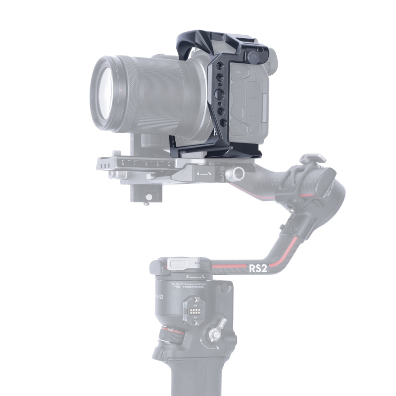 Niceyrig Camera Cage kit for Canon EOS R7 with Cold Shoe Mount Arri Locating Hole Nato Rail Arca-Swiss Bottom