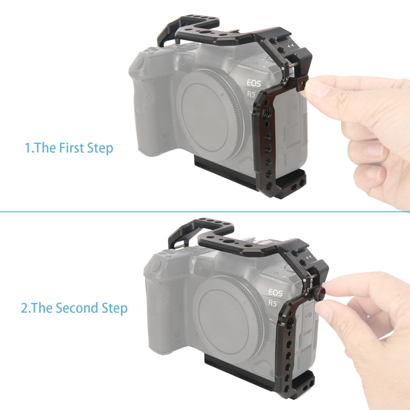 Niceyrig Camera Cage for Canon EOS R5C/R5/R6/R6 MarkII