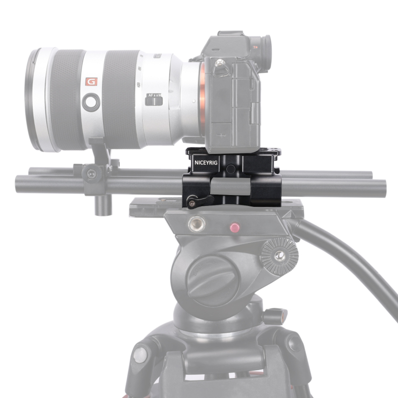 Niceyrig Arca - Type QR Base Plate with 15mm Dual Rails Clamp (Capacity:10kg)