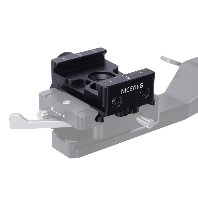 Niceyrig Arca Adaptor Quick Release Clamp for DJI RS3 Mini/RS3Pro/SC/RS2/RSC2 Stabilizer
