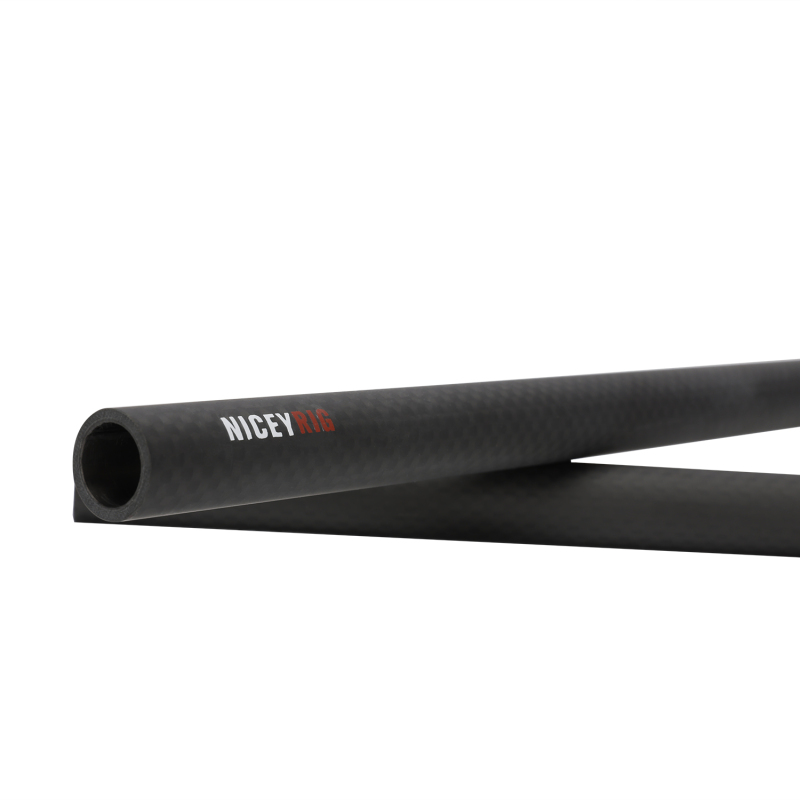 Niceyrig 15mm Carbon Fiber Rods 16-inch (40cm )Length for Rod Support System DSLR Shoulder Rig
