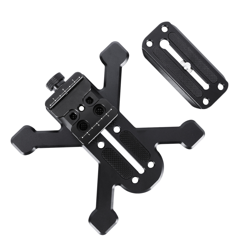Niceyrig Arca - Type Quadruped Support Baseplate with Quick Release Clamp