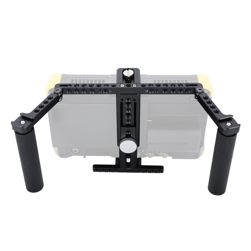 Niceyrig Foldable Dual Handheld Monitor Holder Kit