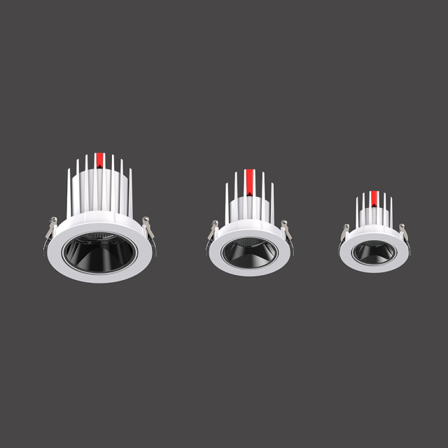 12W 20W 30W COB LED ceiling lights recessed LED lights