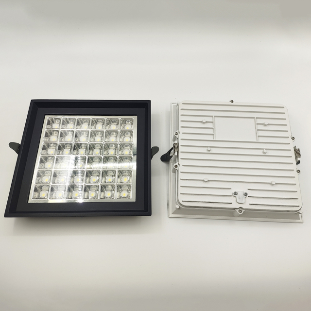 9W 16W 25W 36W Square dimmable led fire rated downlights