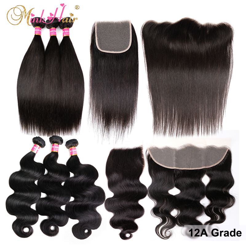 12A Raw Hair Bundle Deals Wholesale Deals With Transparent HD Lace Closure Frontal