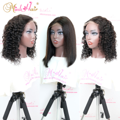 Custom Transparent & HD Lace Bob Wig Human Hair Wigs 180% Density