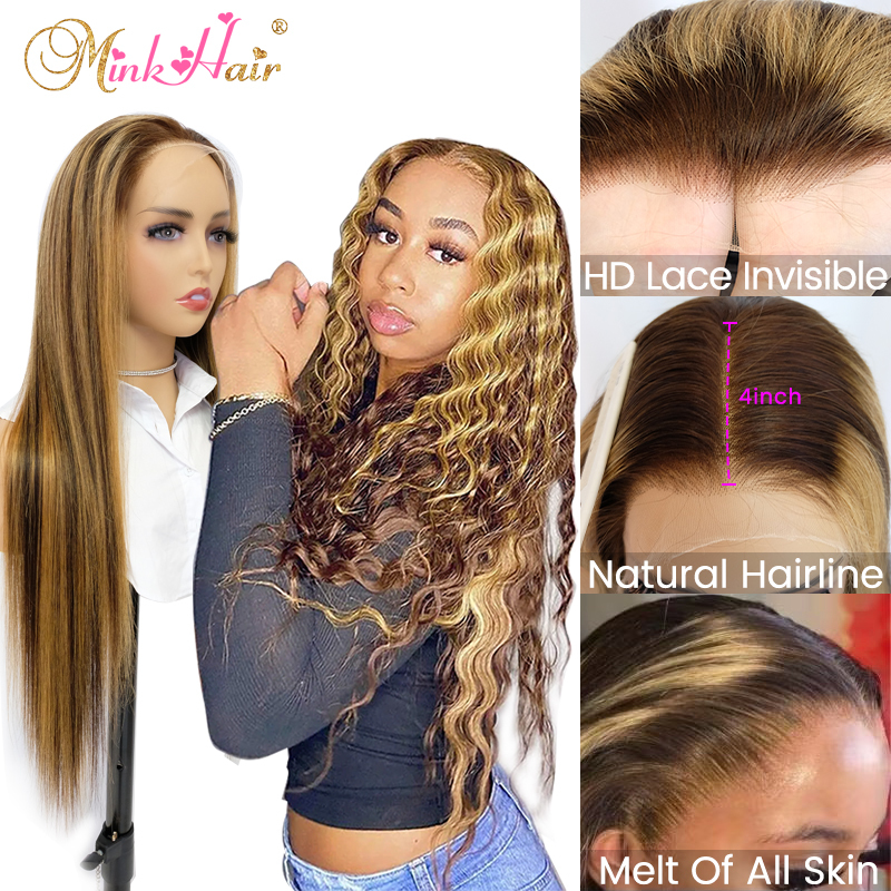 HD Lace #4/27 Color 5x5 Closure Wig &amp; 13x4 Full Frontal Wig 180% Density（Pre-sale wig, shipping in 5 days）
