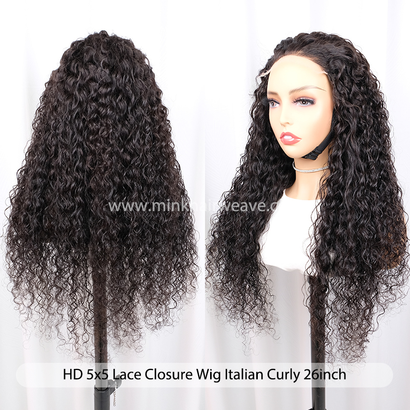 New Arrivals Glueless HD Lace Wigs With Anti-Slip Silicone Strip Human Raw Hair Wig