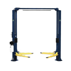 Two Post Clear Floor Height Adjustable Direct Drive 9000 Lbs Capacity Manual Release Car Lift