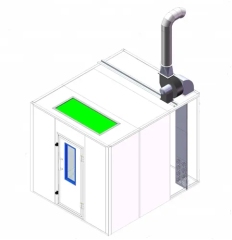 Auto Body Paint Mixing Room