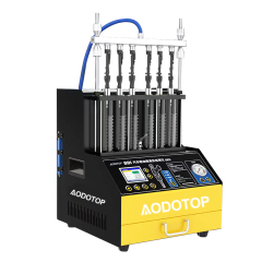 GDI 6 Cylinder Ultrasonic Injector Cleaner And Tester LCD Screen Spray Tester
