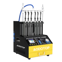 GDI 6 Cylinder Ultrasonic Injector Cleaner And Tester LCD Screen Spray Tester
