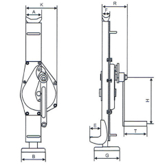Vehicle Manual Positioning Jack
