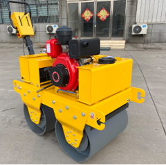 Road Roller Double Drum Compactor Industrial