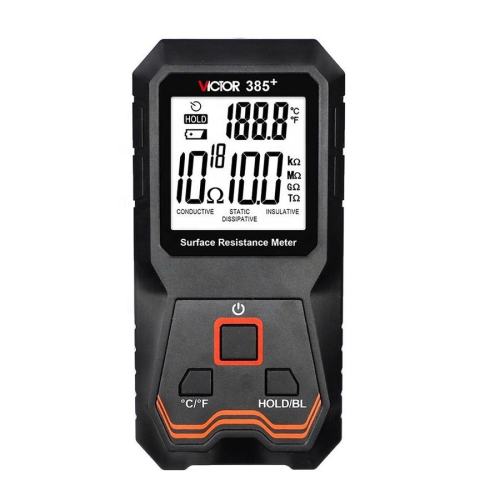 VICTOR 385+ Surface Resistance Meter ，Conductive Static dissipative Insulation Indication