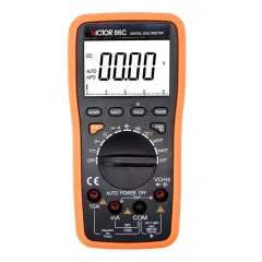 VICTOR 86B 86C 86D 86E Digital Multimeter , Tester With NCV LIVE，measuring DCV, ACV, DCA, ACA, Resistance, Capacitance, Frequency, Temperature，Duty cycle，Diode test and with the function of auto power off and backlight