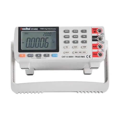 VICTOR 8145C Benchtop Digital Multimeter ,measuring the AC/DC voltage,AC/DC current, Resistance, Capacitance, Frequency, SCPI (Remote Control),Diode and Continuity,True RMS