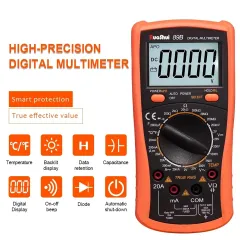 VICTOR 89A 89B Digital Multimeters ,measuring DCV, ACV, DCA ACA, Resistance, Diode and Continuity Test, Temperature，True RMS
