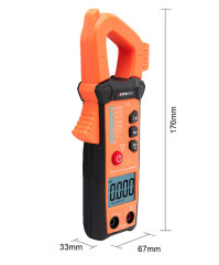 VICTOR 606G 606H Digital Clamp Meter,measuring DCV, ACV, ACA, Resistance, Diode and Continuity Test, Temperature，True RMS，NCV (non-contact voltage detection)，Square wave output