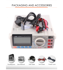 VICTOR 8045-II Digital Clamp Meter, measure AC and DC voltage, current, resistance, diode, continuity, frequency, capacitance, triode and continuity buzzer