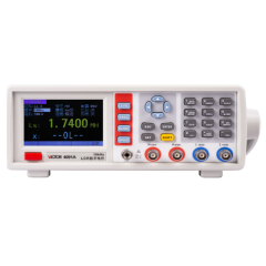 VICTOR 4090A 4090B 4090C 4091A 4091B 4091C LCR Meters, Test frequency, Basic accuracy, Electrical level, Test parameters, DCR range, LCR range
