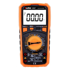 VICTOR 9801A+ 9804A+9806+ 9807A+ 9808+ 980+ Digital Multimeter,15 seconds delay backlight，load protection，measuring DCV, DCA, AC true RMS measurement, resistance, capacitance, conductance, triode, diode/continuity automatic identification function
