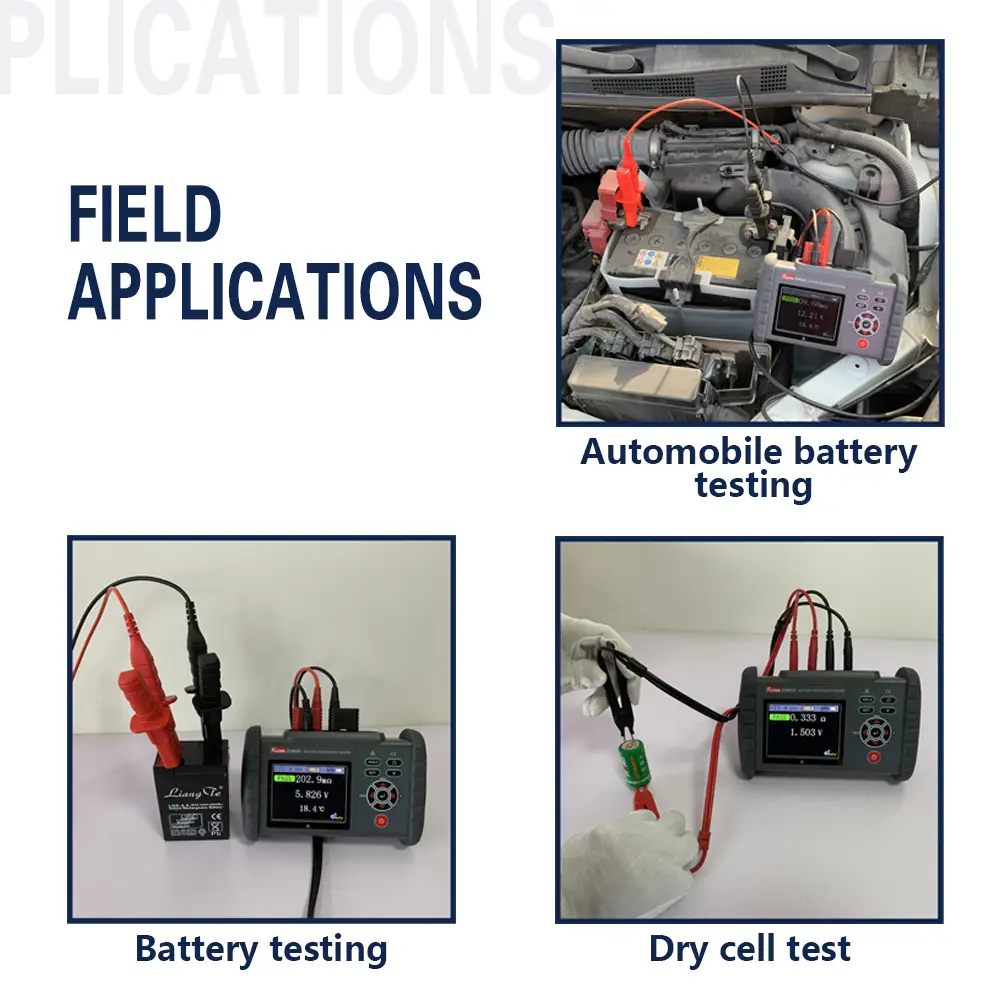 Battery Internal Resistance Tester Battery Testers