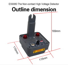 Non-contact high voltage detector