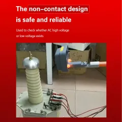Non-contact high voltage detector