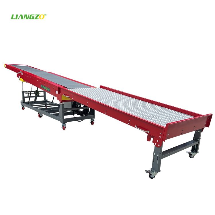 Liangzo Flexible Telescopic Belt Conveyor for Conveying and Material Handling