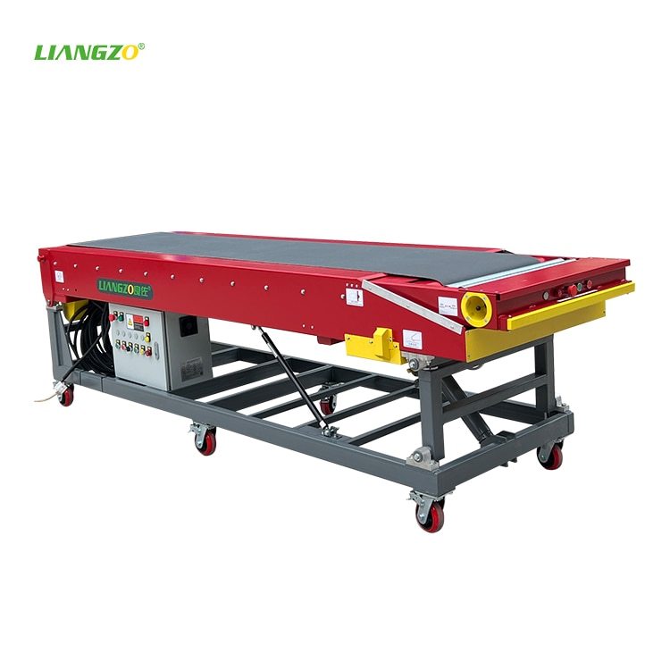 Liangzo Flexible Telescopic Belt Conveyor for Conveying and Material Handling