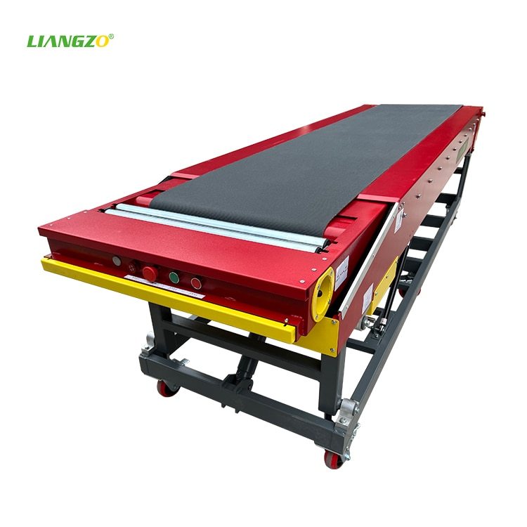 Liangzo Flexible Telescopic Belt Conveyor for Conveying and Material Handling