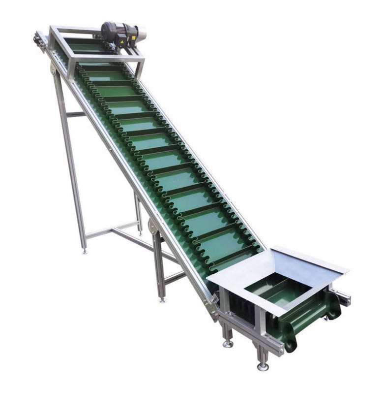 LIANGZO OEM Automatic Z Type Belt conveyor Incline Bucket Elevator Lifting Belt Conveyor System
