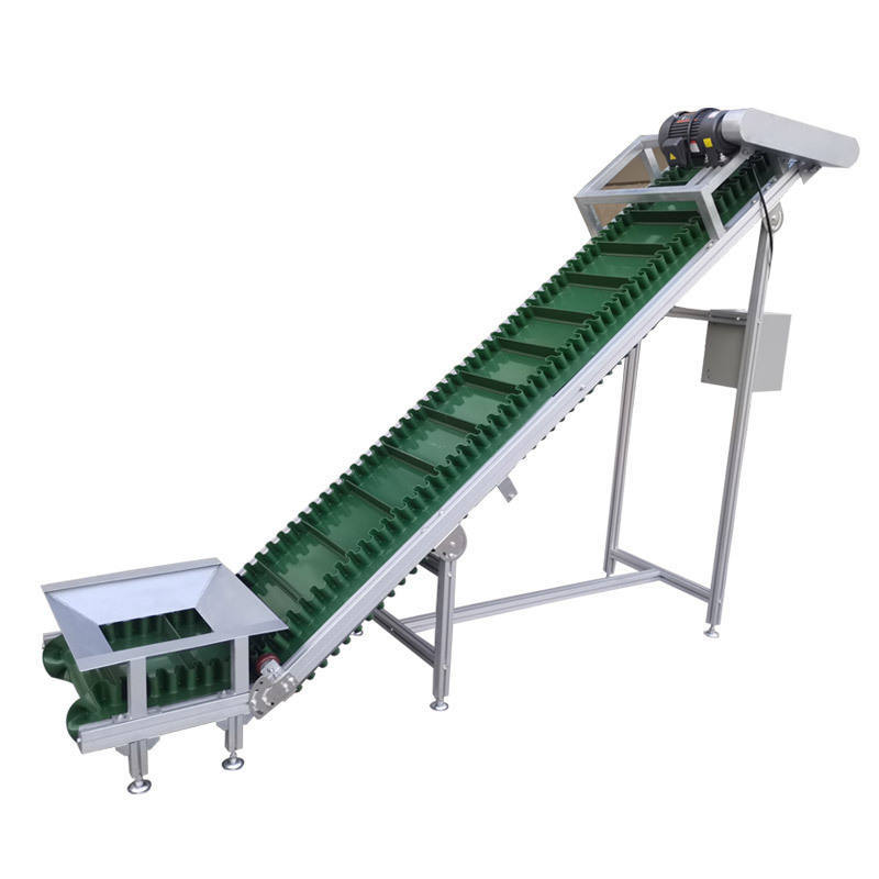 LIANGZO OEM Automatic Z Type Belt conveyor Incline Bucket Elevator Lifting Belt Conveyor System