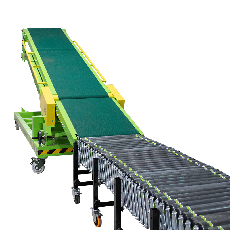 LIANGZO Truck Loading Unloading Belt Conveyor Machine