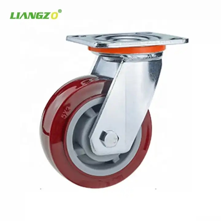 LIANGZO Heavy Duty Caster Wheels with Brakes