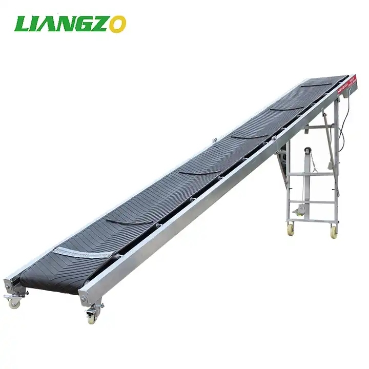 LIANGZO Customized PVC Inclined Angle Custom Belt Conveyor