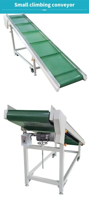 LIANGZO PVC Mini Climbing Conveyor